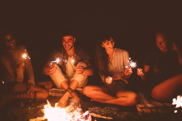 Leckere Spezialitäten am Lagerfeuer